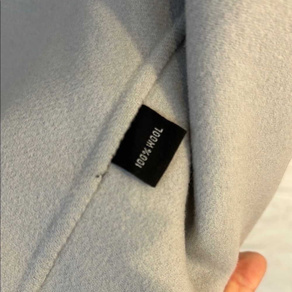 Linda Allard for Ellen Tracy Wool Light Gray Jacket - Picture 3 of 7